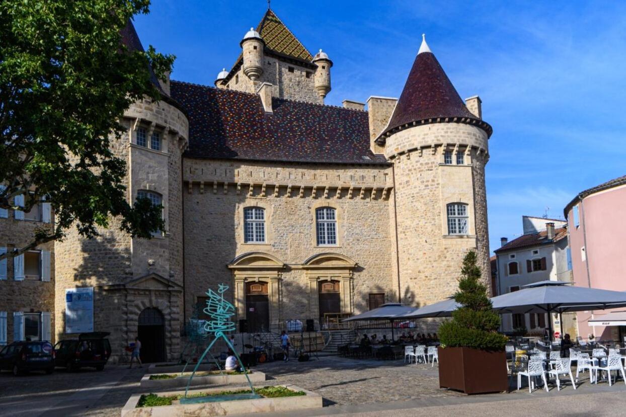 2 Chambres Evasion Ardechoise ヴィルヌーヴ・ド・ベルグ エクステリア 写真
